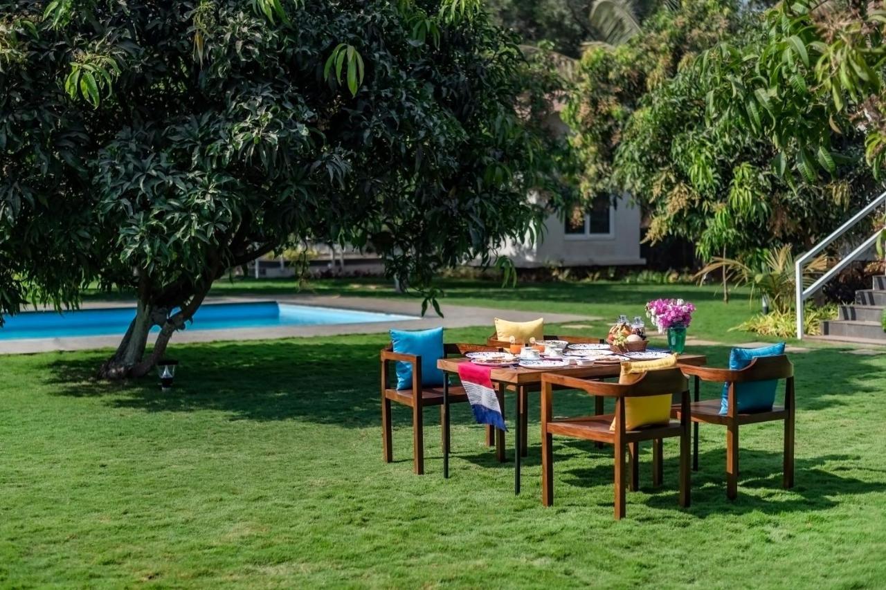 Saffronstays Casa Manga, Karjat - Pet-Friendly Pool Villa Near Nd'S Film World And Saltt Kültér fotó